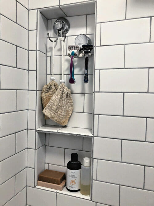 shower niche