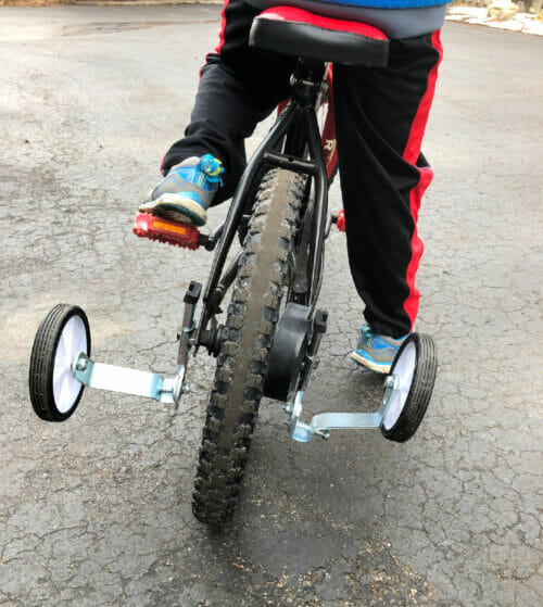 adjustable training wheels