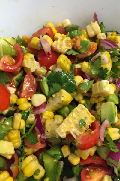 grilled corn salad