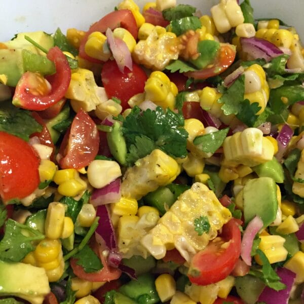 grilled corn salad