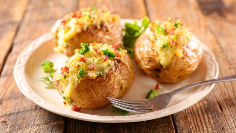 easy baked potatoes