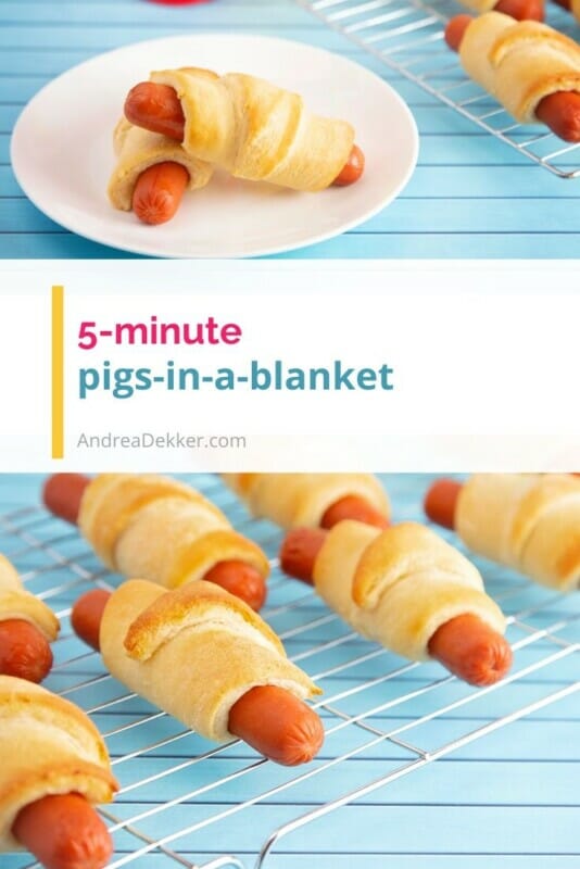 5 minute pigs in a blanket