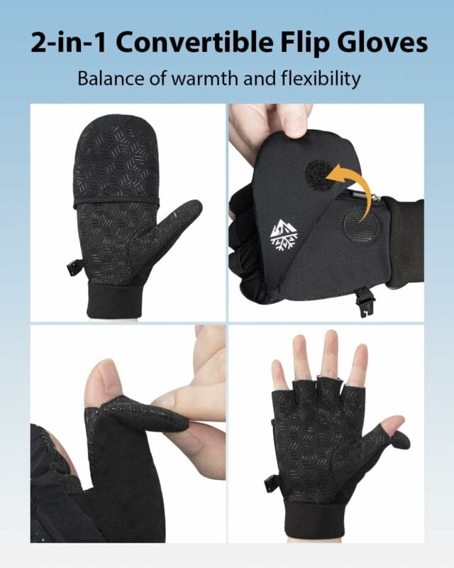 fingerless gloves