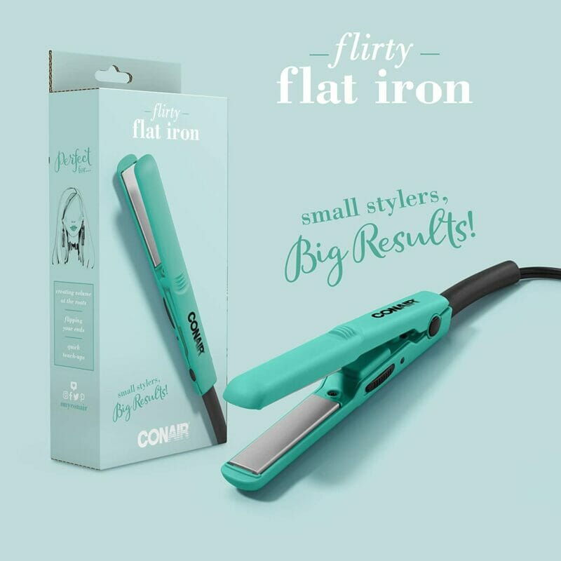 mini flat iron