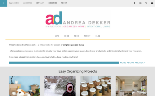 andreadekker home page