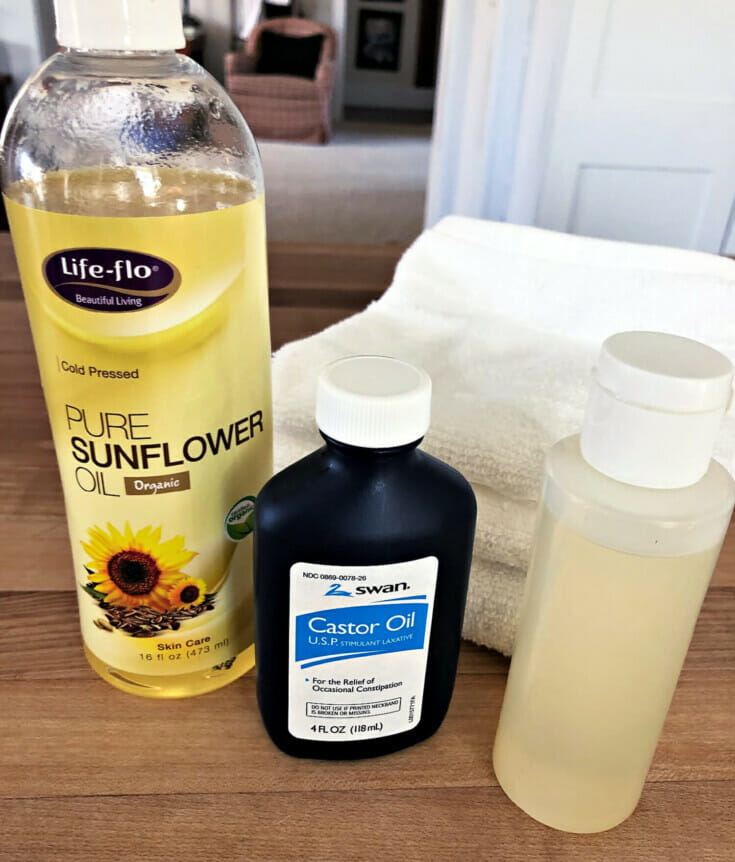 using the oil cleansing method as a homemade facewash