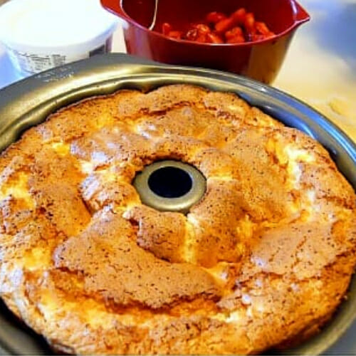 easy angel food bundt cake