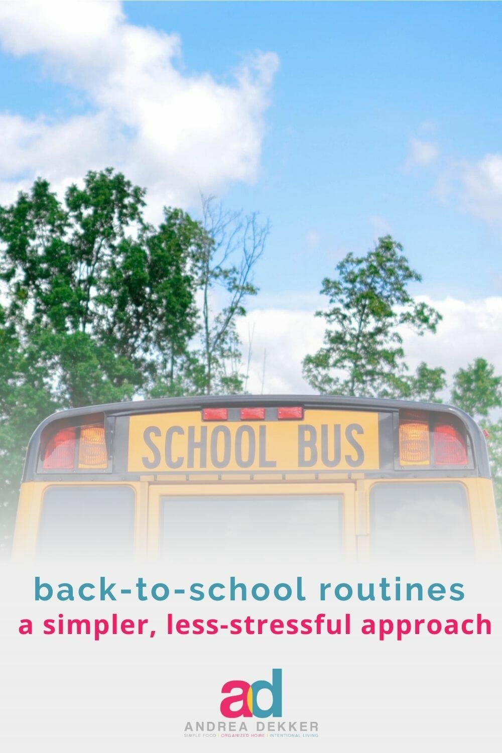 Trying to be optimistic and assume the kids will actually go back to school this fall? If so, I've got some refreshing news to share with that nagging voice in the rule-following part of your brain telling you to dust off your back-to-school routine. via @andreadekker