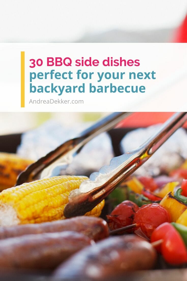 While the meat might be the star of your next BBQ, we all know the side dishes make or break the meal. Give one of these EASY sides a try for your next party! via @andreadekker