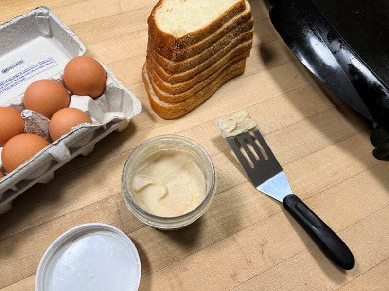 bacon grease and french toast