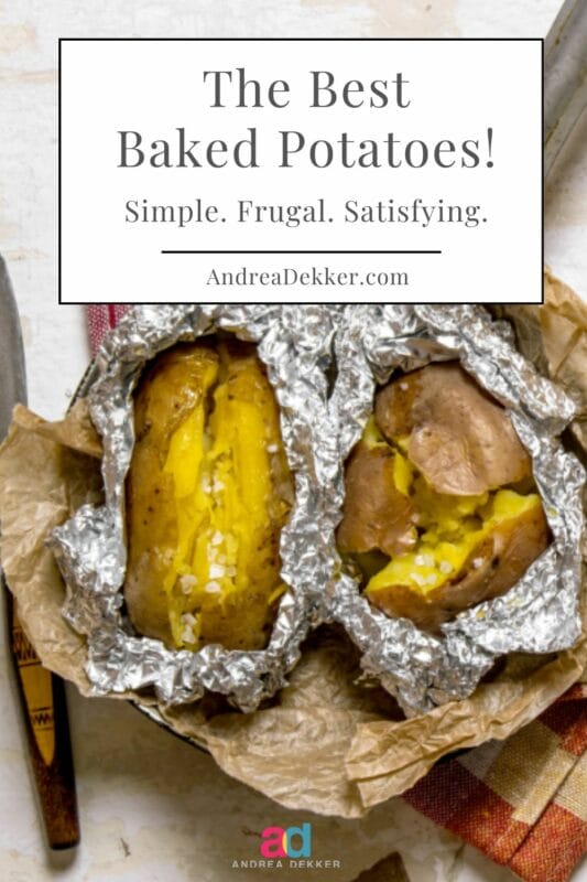 baked potatoes