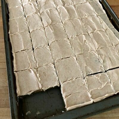 zucchini banana sheet cake
