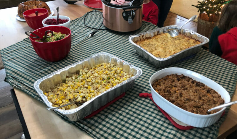 thanksgiving buffet