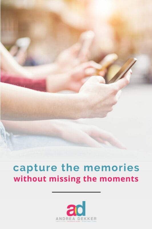 how to capture the memories