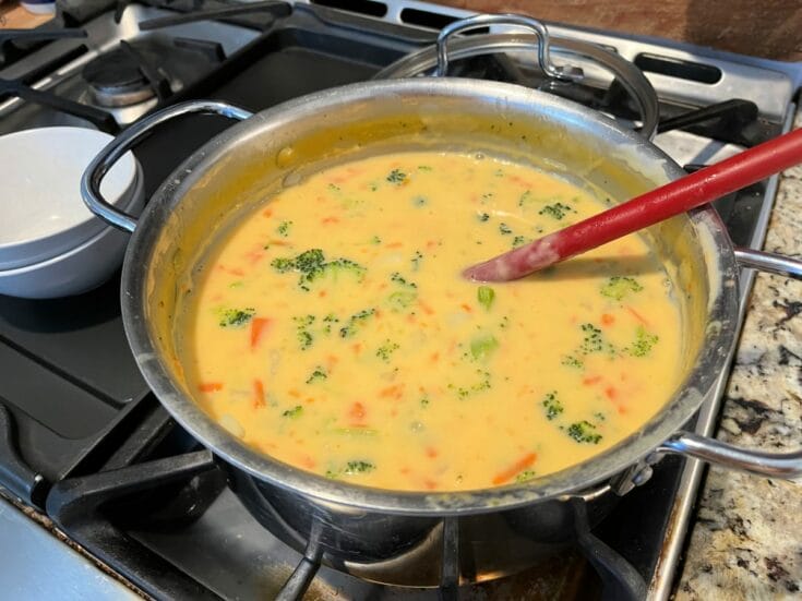 cheese broccoli soup