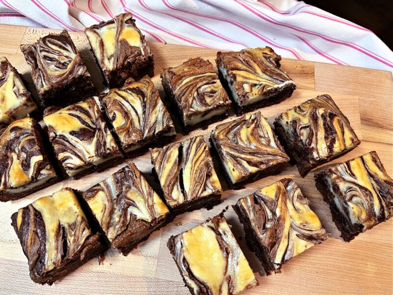 cheesecake fudge brownies