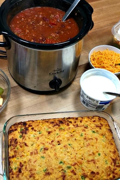 chili dinner meal plan