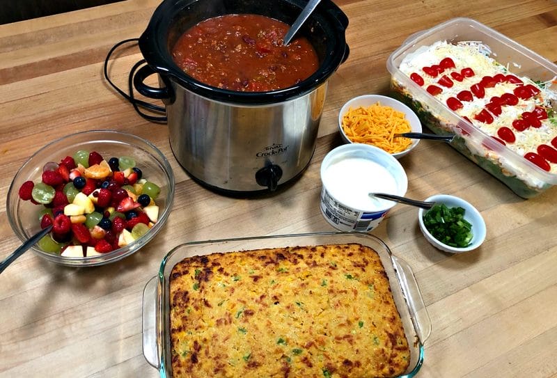 chili dinner meal plan