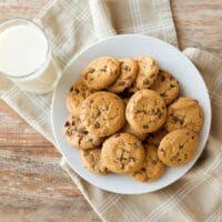 chocolate chip peanut butter cookies