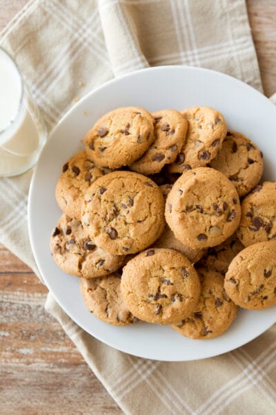 chocolate chip peanut butter cookies