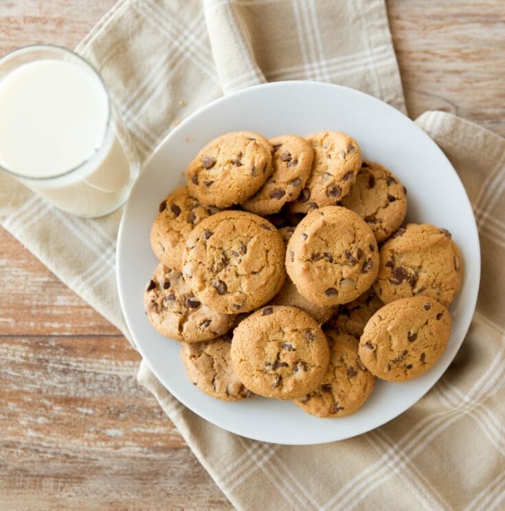 chocolate chip peanut butter cookies