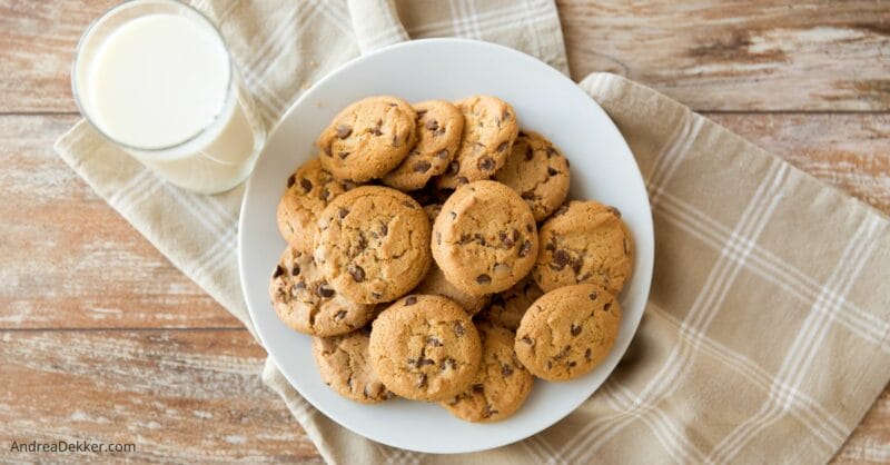 chocolate chip peanut butter cookies