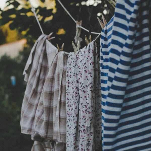 clothing on the line