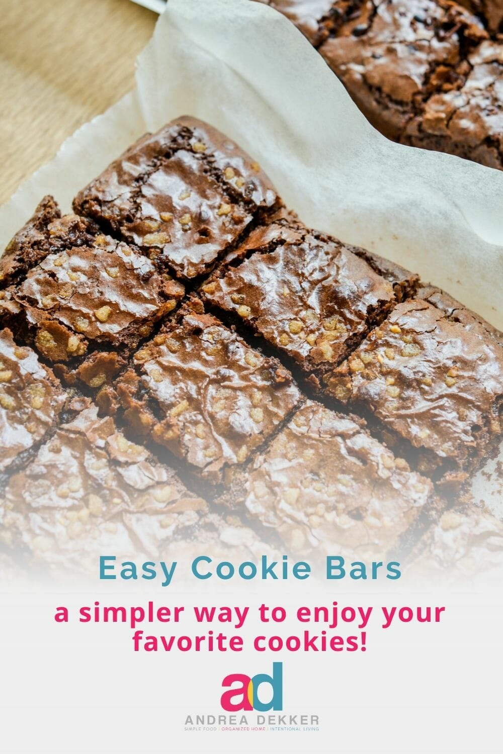 Easy Cookie Bars (how I simplify cookies)