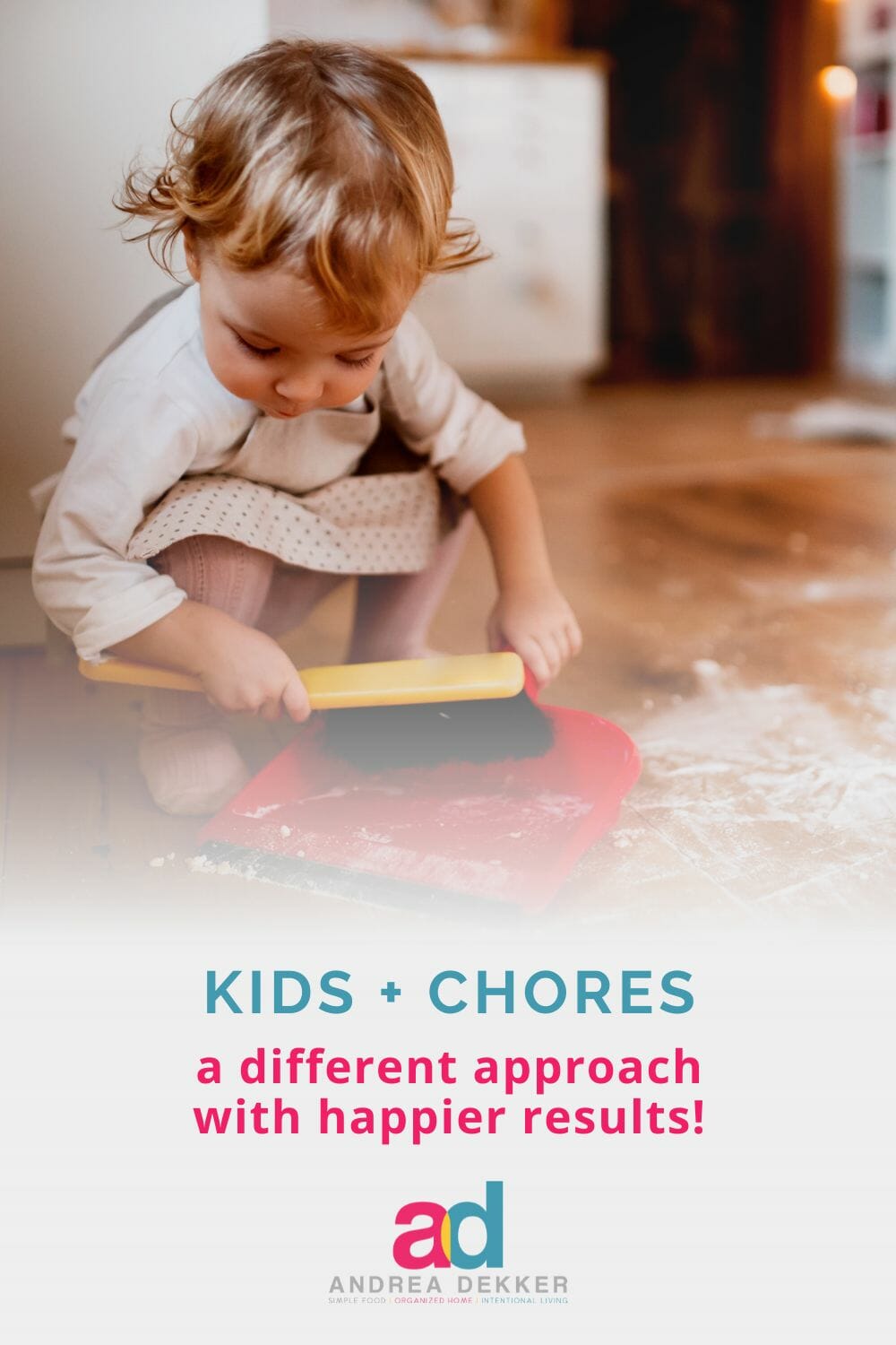 Stop stressing out about kids' chores and instead, get them excited to work together to create a clean and fun space to hang out together. via @andreadekker