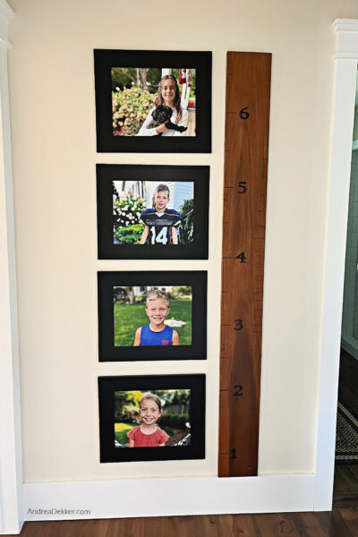 diy growth chart