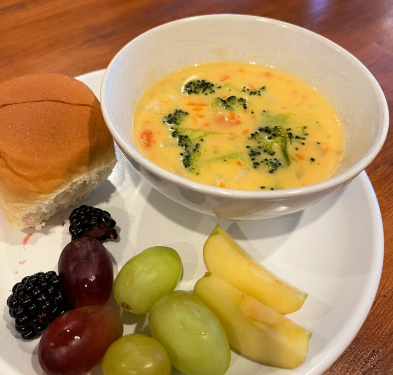 cheese broccoli soup