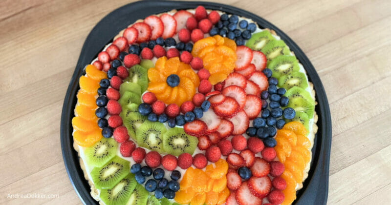 easy fruit pizza