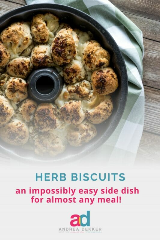 Impossibly Easy Pull-Apart Herb Biscuits