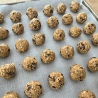no bake snack balls