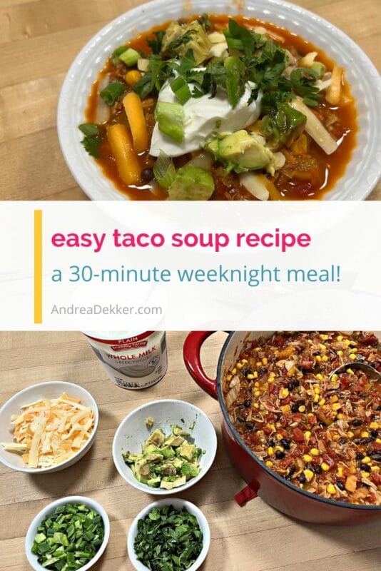 easy taco soup