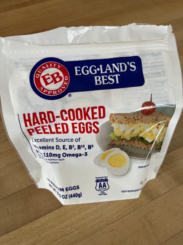 hard boiled eggs