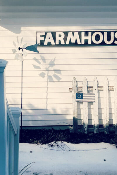 sunny farmhouse