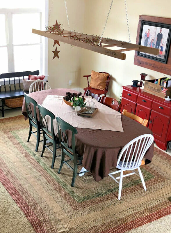 farmhouse dining room