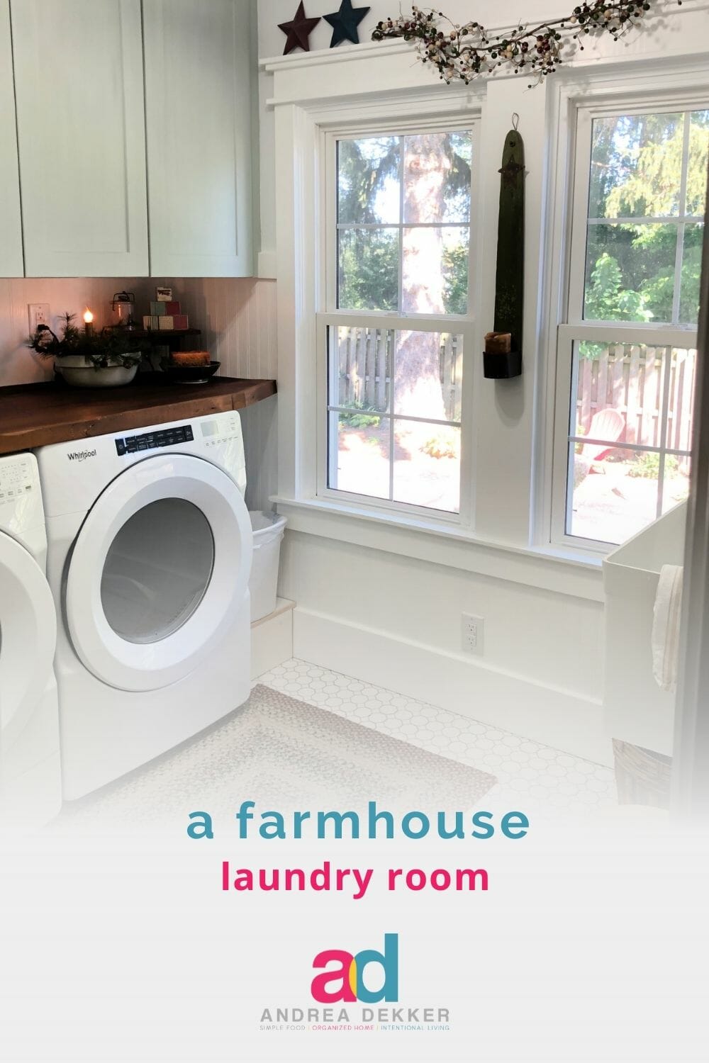 farmhouse laundry room