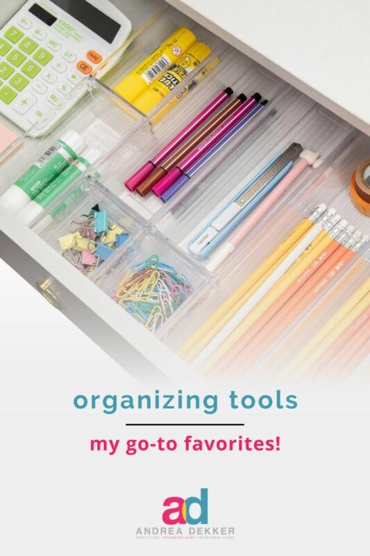 favorite organizing tools