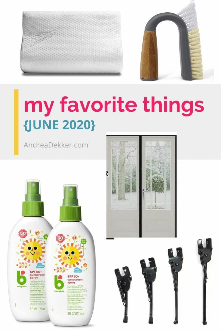 School is finished and summer break is here! Check out a few of my favorite things for summer -- sunscreen, bike accessories, screen doors, and more! via @andreadekker