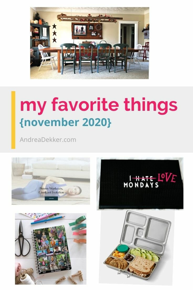 Check out my newest list of favorite things (and enter to win a giveaway of my most favorite planner!) via @andreadekker