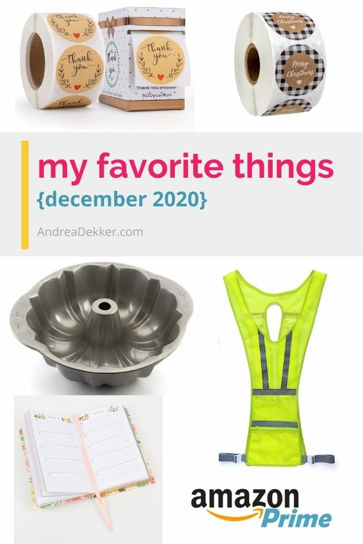 I’m sharing a handful of new Favorite Things this month — including many great gift ideas (maybe even for yourself!) via @andreadekker