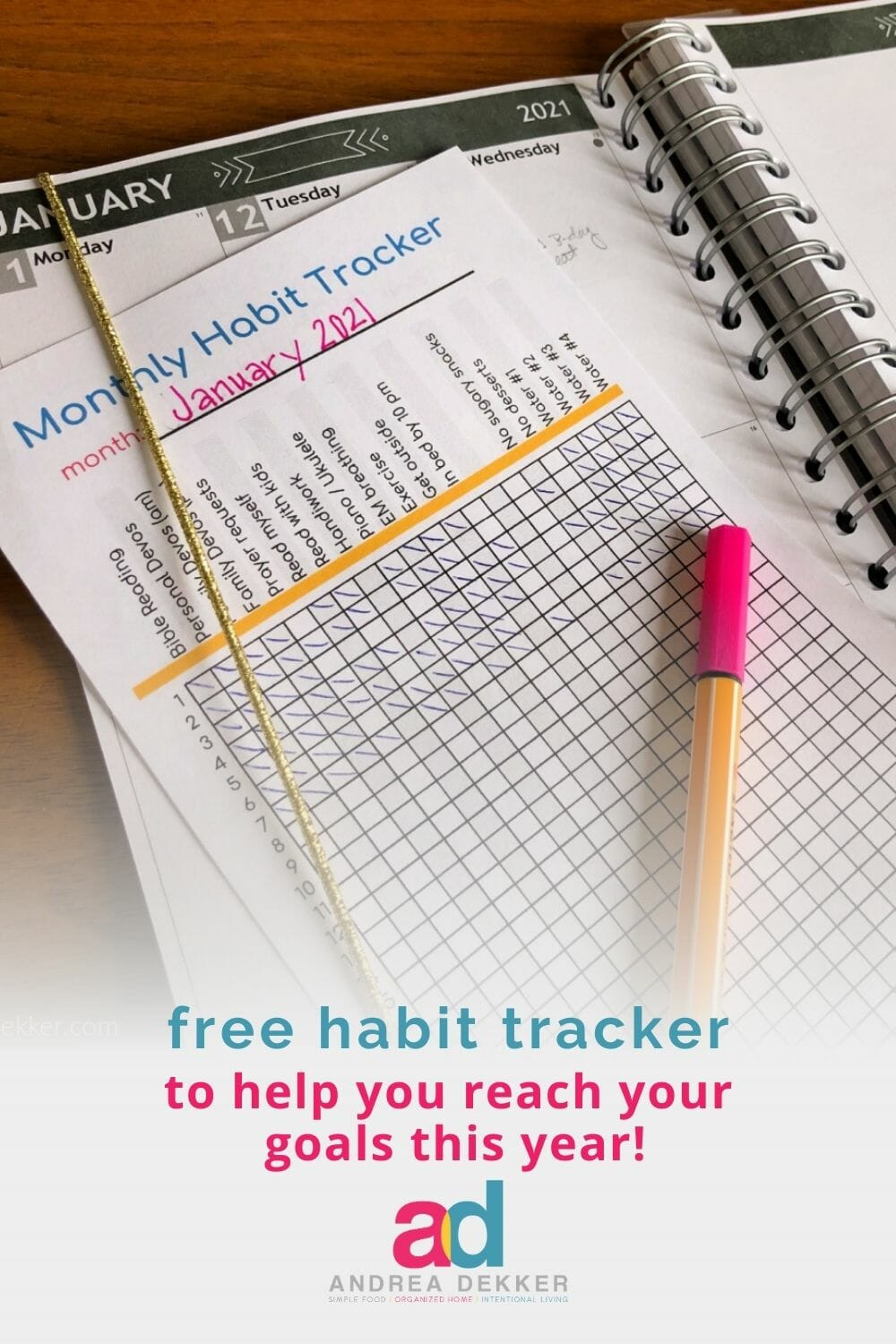 Habit Tracker Download via @andreadekker