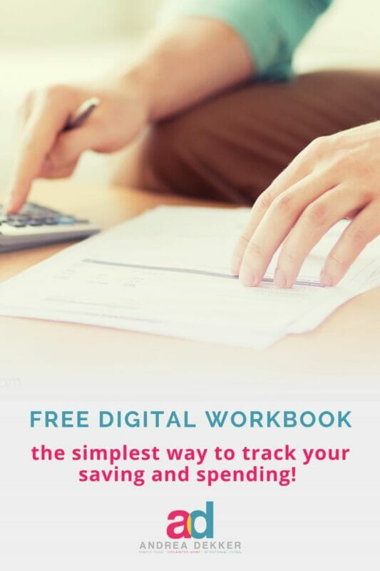 free finance tracking workbook