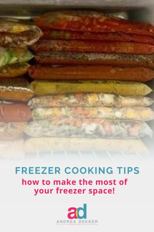 freezer cooking tips