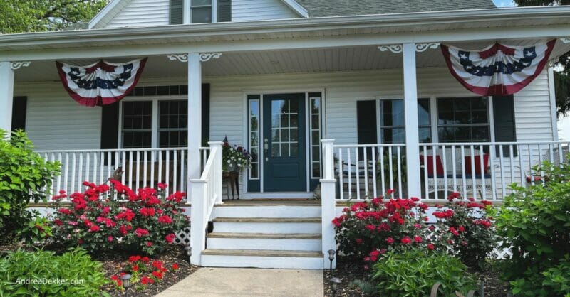 farmhouse front porch