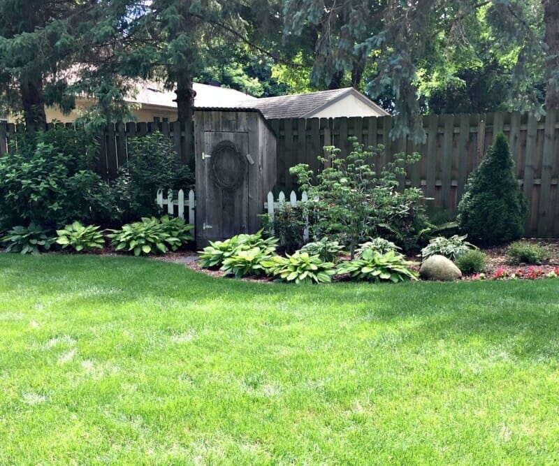 outhouse garden shed