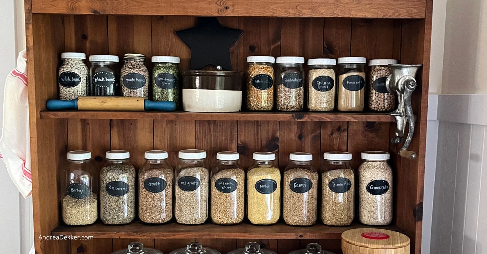 glass jars