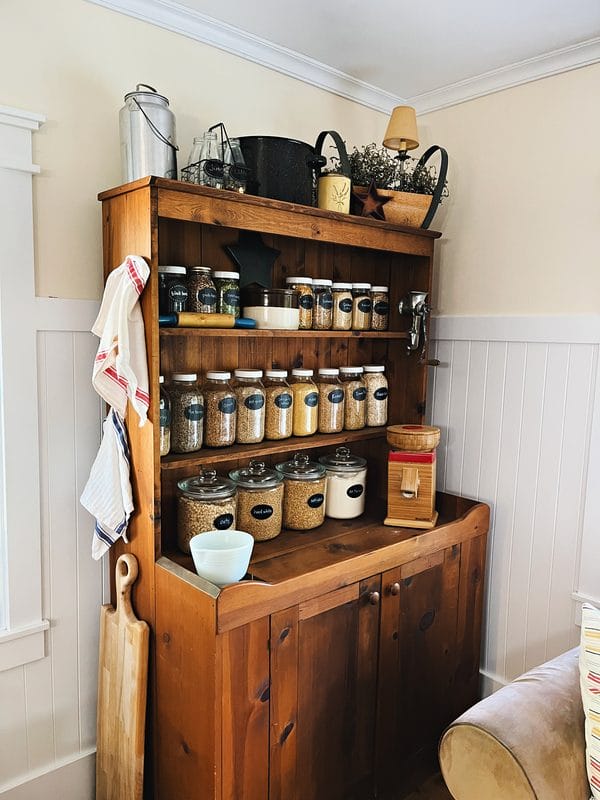 gorgeous antique hutch